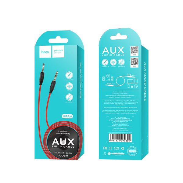 Audio adapteris Hoco UPA11 AUX 3,5mm į 3,5mm - Image 3