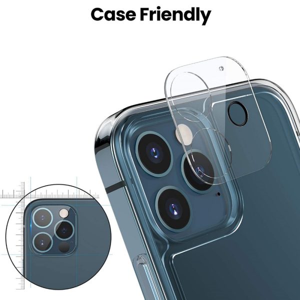 Apsauginis stikliukas kamerai 3D Apple iPhone 12 - Image 3