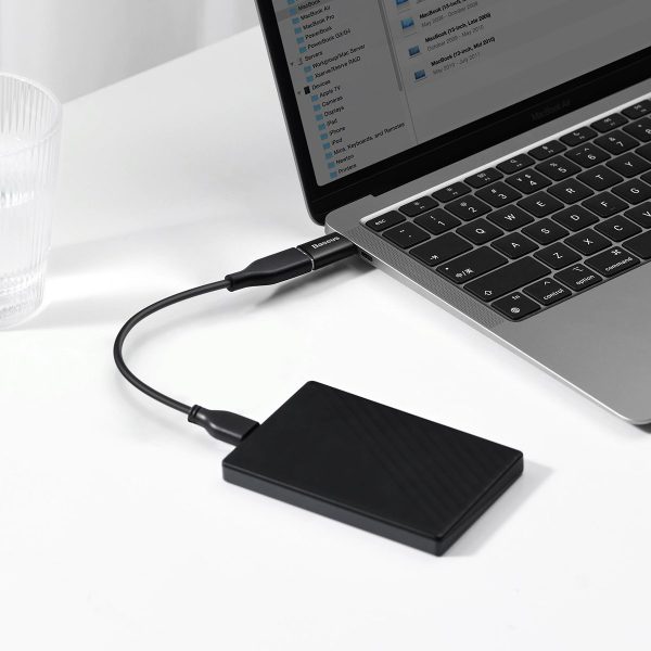 Adapteris Baseus Ingenuity Series Type-C to USB-A3.1 OTG juodas ZJJQ000001 - Image 5