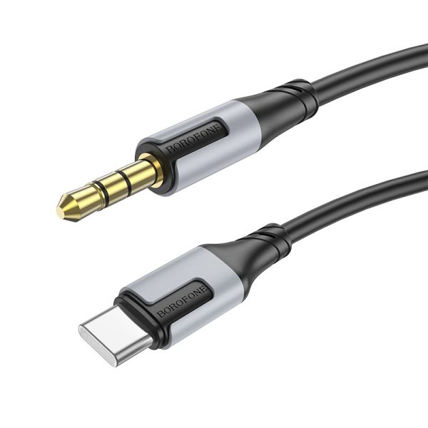 Audio kabelis Borofone BL19 USB-C to 3,5mm juodas - Image 2