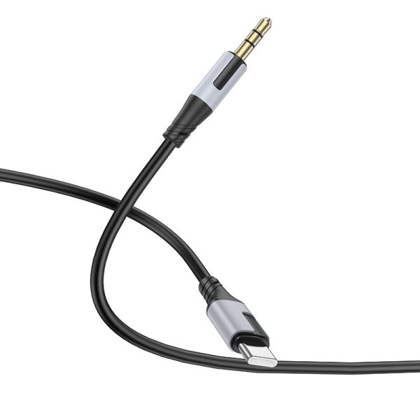 Audio kabelis Borofone BL19 USB-C to 3,5mm juodas - Image 3