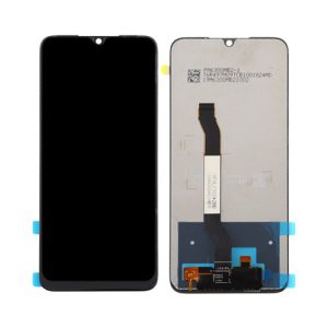 Ekranas Xiaomi Redmi Note 8T su lietimui jautriu stikliuku juodas HQ