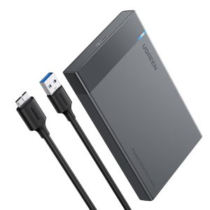 2.5 HDD SSD adapteris Ugreen US221 + 0.5m cable juodas