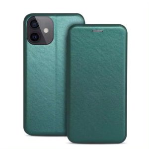 Dėklas Book Elegance Xiaomi Redmi Note 13 Pro 5G/Poco X6 5G tamsiai žalias