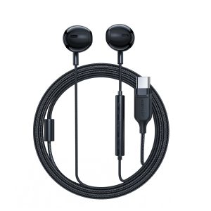 Ausinės Acefast L2 USB-C juodos