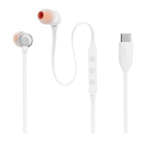 Ausinės JBL Tune 310C USB-C baltos