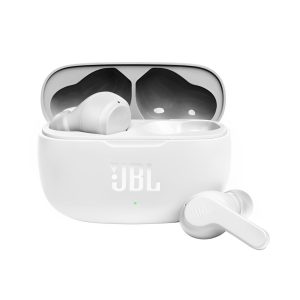 Belaidės ausinės JBL Wave 200 TWS baltos