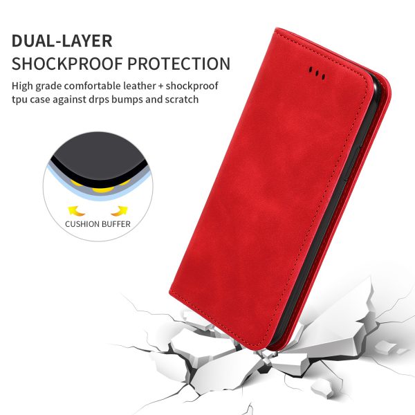 Dėklas Business Style Xiaomi Redmi Note 12 Pro 5G/Poco X5 Pro 5G raudonas - Image 2
