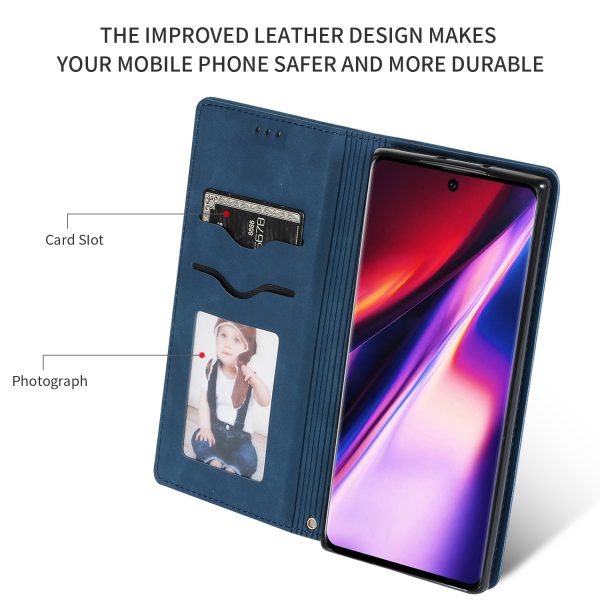 Dėklas Business Style Xiaomi Redmi Note 12/Note 12 4G tamsiai mėlynas - Image 5
