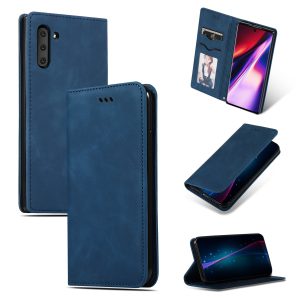 Dėklas Business Style Samsung S936 S25 Plus tamsiai mėlynas